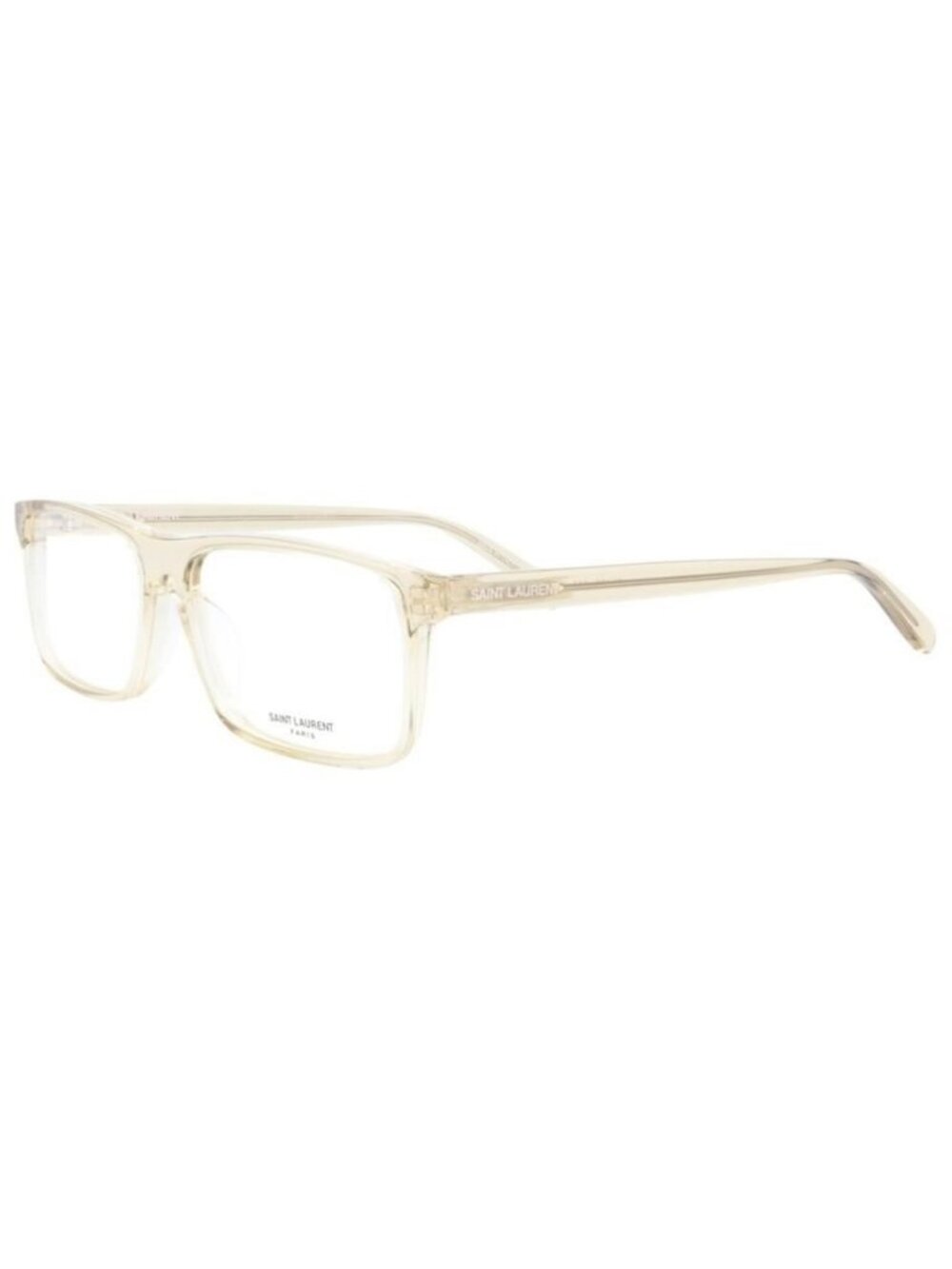 New Saint Laurent Mens Square/Rectangle Yellow Yellow Transparent Fashion Design